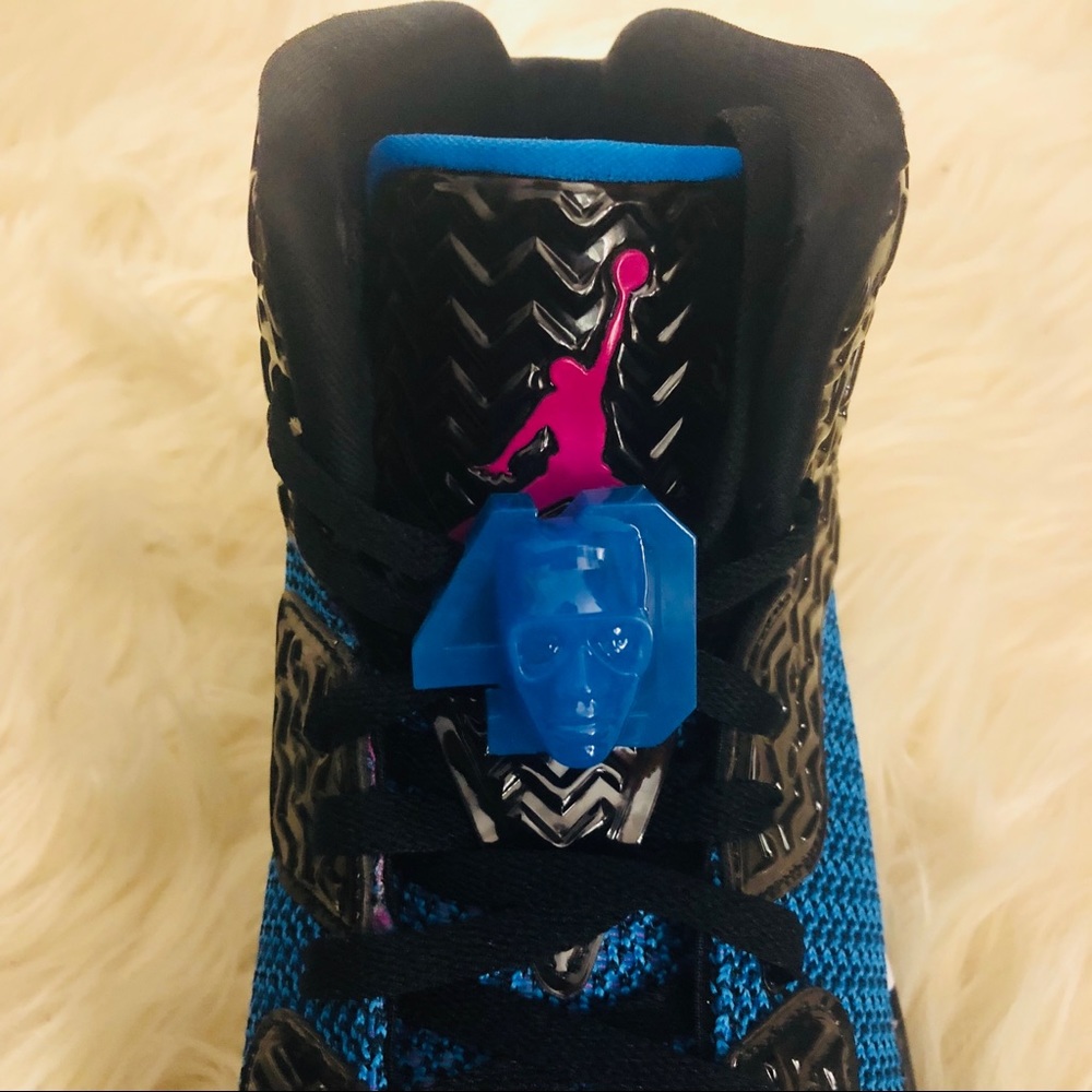 Nike Air Jordan Spike Blue Basketball Sneakers 13 - Picture 7 of 7